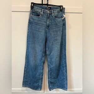 Brand new GAP high rise wide leg jean
